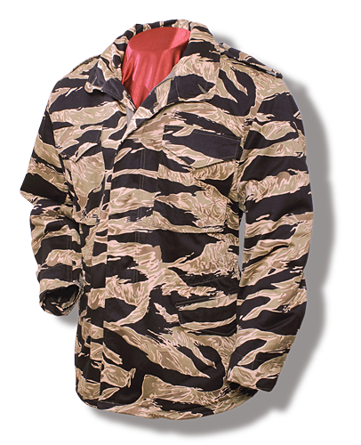 Buzz Rickson M-65 Field Jacket, Golden Tiger Stripe, Civilian Model BR14858