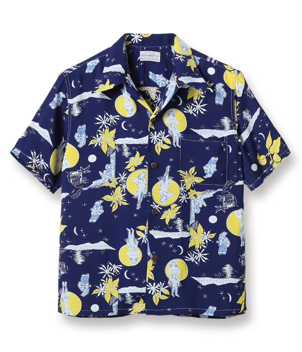 Sun Surf Special-Edition Hawaiian Shirt Moonlight Hula SS38416