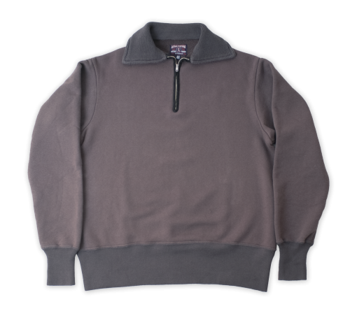 ELMC Loop-Wheeled, Half-Zip Sweatshirt, UCLA Blue