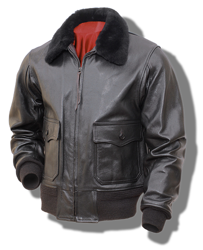 Buzz Rickson William Gibson G-1 Flying Jacket, Black BR80597