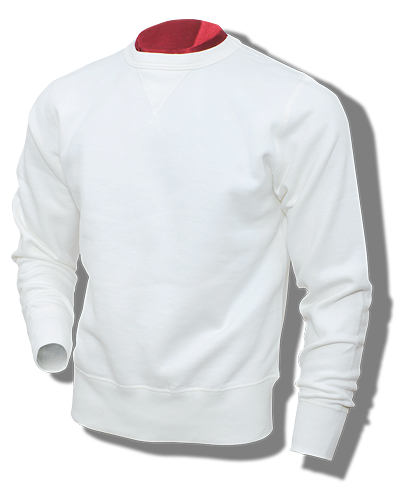 Buzz-Rickson-Sweatshirt-Loop-Wheeled-Set-In-Sleeve-br65622-131-oatmeal