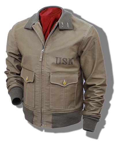 Buzz Rickson's USN 37-J-1 1930's Flying Jacket br14148