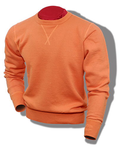 buzz-rickson-sweatshirt-set-in-sleeve-faded-orange-br65622